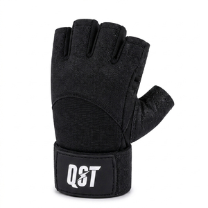 Guantes de Gimnasio Personalizados para Hombre, con Agarre Completo en la Palma, Soporte Acolchado para la Muñeca, para Entrenamiento Físico, Fabricante OEM - Product Image 2