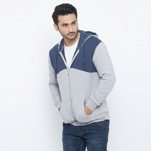 Top Casual Winter Hoodies for Men Fashion Custom Logo Printed Plain Regular Sizes Zip-Up Sweatshirts 100% Cotton - Product Image 6