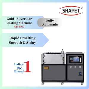 Machine de Coulée sous Vide BarCast avec Finition Sans Bulles 45 kW, Refroidissement Automatique Or et Argent pour Raffineries Métallurgiques - Product Image 2