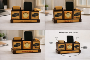 Plateau de table personnalisé en bois de qualité supérieure RoyalOak pour la fête des mères et Noël - Product Image 2