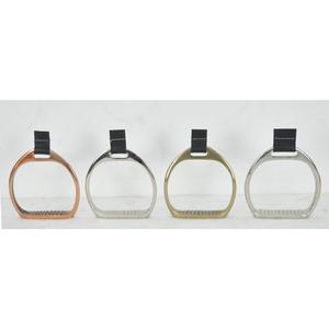 Decoración de Mesa para Sala de Estar, Productos Ecuestres, Estribo de Caballo Negro Mate, Artículos de Regalo Hechos a Mano, Comprar en Línea - Product Image 5