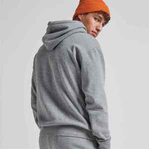 Sudadera con Capucha Vintage de Invierno con Lavado Ácido y Bordado, de Algodón y Forro Polar, Estilo Oversize, Streetwear, Casual, Unisex - Product Image 2