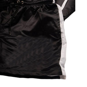 Winter Reversible <b>Knitted</b> Tracksuit Set Drawstring Closure Breathable Lightweight Polyester/Cotton Streetwear Hoodie Shorts - Product Image 4
