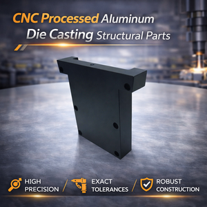 Pièces structurelles en aluminium moulé sous pression traitées par CNC - Product Image 2