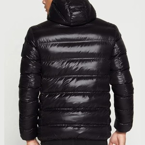 Latest High Street Design <b>Men's</b> Winter Puffer Jacket for <b>Men</b> Plus Size with Long Sleeves and Heated Standing Collar Features - Product Image 2