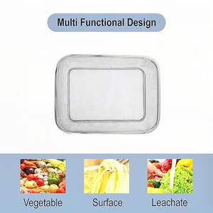 Panier de rangement ventilé en fil métallique – Organisateur élégant pour garde-manger domestique - Product Image 2