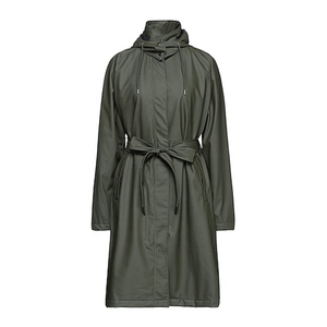 Waterproof Winter Women's Rain <b>Jacket</b> Adjustable Hood Breathable Full Zip Outdoor Protective Lightweight Shell OEM ODM Factory - Product Image 1