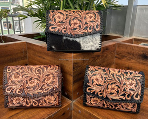 Bolso de mano cruzado de cuero con nuevo diseño para mujer, bolsos de hombro de moda de cuero de vaca genuino de alta calidad - Product Image 4