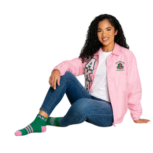 Green Pink and White <b>Moisture</b> Wicking Ankle <b>Socks</b> with Arch Support Comfortable Sports <b>Socks</b> for Women Activewear - Product Image 1