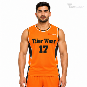 ชุดยูนิฟอร์มบาสเกตบอลชายแบบกำหนดเอง ระบายอากาศได้ดี แห้งเร็ว เสื้อเจอร์ซีย์ กางเกงขาสั้น รับผลิตแบบ OEM แบรนด์ส่วนตัว โรงงานผลิตชุดกีฬา - Product Image 4