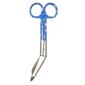 Tijeras para Vendajes Samroz Medical Lister, Set de Instrumentos Quirúrgicos para Enfermería y Primeros Auxilios, 13cm, Manuales, Acero Inoxidable, Plateadas - Product Image 1