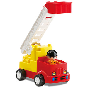OXFORD Unisex Toddler Adventure Fire Station Building <b>Block</b> Play Set Educational Age +3yrs Made in Korea Plastic ABS Toys - Product Image 3