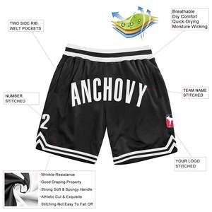 Custom Sublimation Mesh Basketball Shorts <b>Men</b> Personalized Team Name Number Athletic Training Gym Shorts Breathable Sport <b>Trunks</b> - Product Image 2