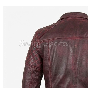 Chaqueta de Cuero para Hombre, Diseño Moderno y Elegante, de Alta Calidad, Cómoda y Duradera, para Invierno - Product Image 6