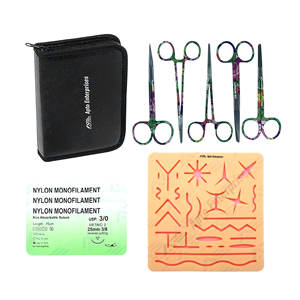 Kit d'entraînement Kit de formation de suture médicale pour apprendre la base des instruments chirurgicaux Kit de pratique vétérinaire Instrument médical - Product Image 1