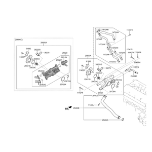 Repuestos y Accesorios para Autos y Camiones Sonata Nuevos 256002G540 - Product Image 2
