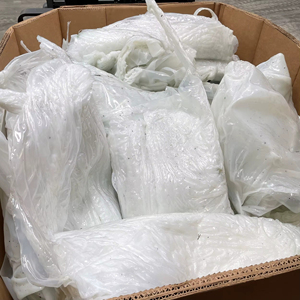เศษฟิล์ม LDPE สะอาด (หลังการผลิต) / เศษฟิล์ม LLDPE คุณภาพสูง โปร่งใส บรรจุเป็นก้อน สำหรับขาย - Product Image 3