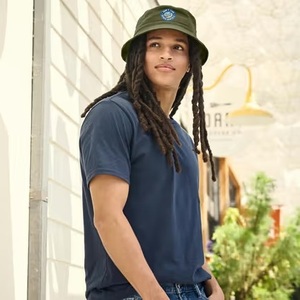 Custom Printed Bucket <b>Hats</b> Unisex 100% Cotton Solid Color Bucket <b>Hat</b> with Custom Embroidery Logo for Adult & Kid - Product Image 6