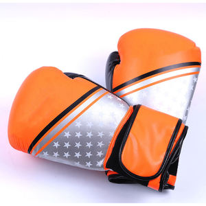 Wholesale High Quality PU Leather Boxing <b>Gloves</b> Customized Size 8-<b>16</b> <b>Oz</b> - Product Image 1