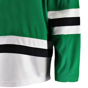 Ensembles de maillots de hockey sur glace personnalisés, écologiques, imperméables, 100 % polyester, respirants, haute qualité, vêtements d'équipe OEM, vente en gros - Product Image 6