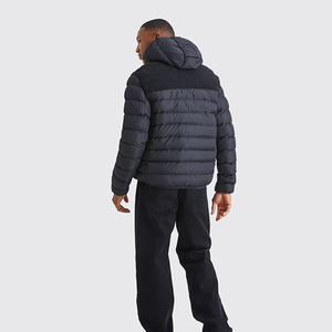 New Arrival Slim Fit Fashionable Spring <b>Varsity</b> <b>Jacket</b> Panel Design Standard Weight Custom Front <b>Plain</b> Wholesale Men's <b>Jackets</b> - Product Image 4