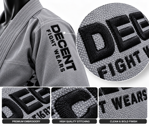 Kimono de Jiu-Jitsu Brésilien Personnalisé Marque Privée – Vente en Gros d'Uniformes d'Arts Martiaux – Fabricant OEM Tissage Perlé - Product Image 2