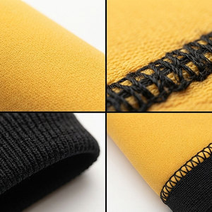 Manchons de coude en néoprène jaune vif pour entraînement intensif quotidien – Équipement de fitness personnalisé à prix abordable - Product Image 3