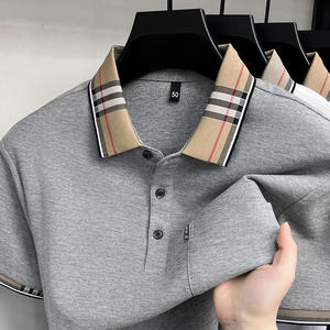 เสื้อโปโลปักโลโก้แบรนด์ แขนสั้น ผู้ชาย ผ้าฝ้าย XxPolo คุณภาพสูง ขายส่ง เสื้อครึ่งแขน สำหรับฤดูร้อนและฤดูใบไม้ร่วง - Product Image 1
