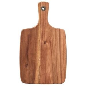 Tabla de cortar de madera de acacia con diseño moderno, rectangular, con asa, para uso en la cocina, al mejor precio. - Product Image 2