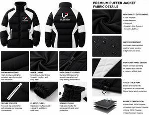 Chaqueta de Invierno Acolchada Ligera para Hombre, con Cierre, para Uso Casual al Aire Libre, Fabricante OEM ODM - Product Image 5