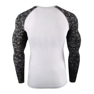 Custom Fitness <b>Compression</b> <b>Shirt</b> Rash Guard Lightweight Polyester Spandex OEM ODM Manufacturer Factory - Product Image 5
