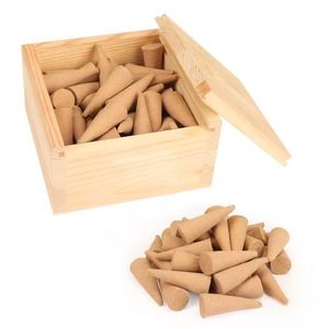 ORGANIC ALOESWOOD BACKFLOW <b>INCENSE</b> <b>CONES</b> FOR HOME DECOR - Product Image 5