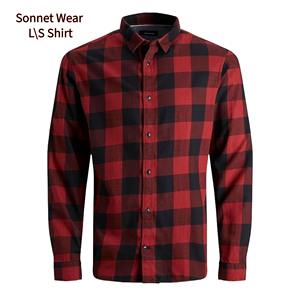 Camisa de manga larga con estampado AOP para hombre - Product Image 4