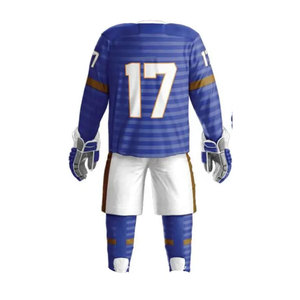 Pakistan Manufacturer's Men's Ice Hockey Jersey Plus Size Low MOQ OEM Hot Wholesale Sport Hockey Protective <b>Equipment</b> Full - Product Image 6