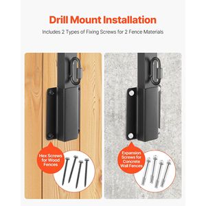 Confezione da 12 Estensori per Pali di Recinzione, Braccio in Acciaio Robusto da 32,1 Pollici per Filo Spinato, Montaggio su Superficie Piana, Aumenta l'Altezza del Recinto - Product Image 5