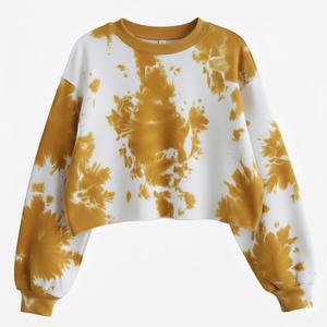 Sudadera de cuello redondo de color sólido para mujer, hecha a medida al por mayor, sudaderas con capucha para mujer, sudaderas para mujer - Product Image 2