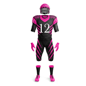 Maillot d'équipe pour hommes avec design personnalisé, pantalon rembourré 3D, kits sportifs, version joueur, logo personnalisé sublimé, uniforme de football américain - Product Image 1