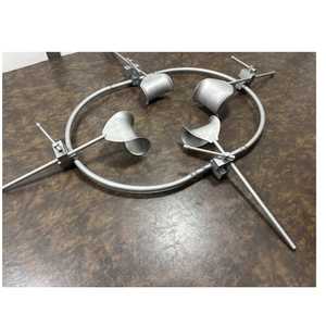 Anillo retractor abdominal de acero inoxidable alemán con 4 cuchillas para cirugías abdominales hospitalarias, certificado CE, Salaar Industry - Product Image 2