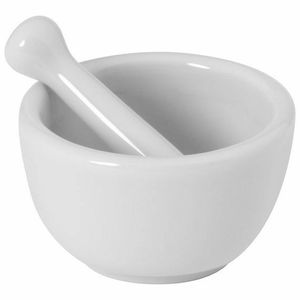 Decorative Marble Mortar <b>And</b> Pestle <b>Set</b> For Kitchen Display <b>And</b> Functional Grinding Of <b>Spices</b> <b>And</b> <b>Herbs</b> - Product Image 3