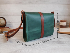 Sac à bandoulière en cuir personnalisé fait main, petit sac à main, sac bandoulière pour femme, sac bandoulière mignon, cadeau élégant pour elle - Product Image 5
