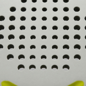 Raquette de padel en fibre de carbone, forme goutte d'eau, 16x19, camouflage, légère, durable, poignée en mousse EVA, utilisation en extérieur, joueur universel - Product Image 5