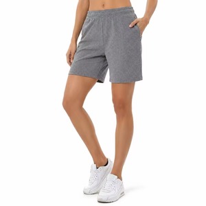 Shorts cargo pour hommes avec cordon de serrage, couleur unie, été, fins, amples, décontractés, grande taille, pour la maison, pantalon de plage - Product Image 2