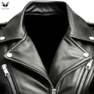Make Your Own <b>Lightweight</b> Durable Comfortable Premium Quality Newest Style <b>Women</b> Outer Wear Studded Leather <b>Jackets</b> - Product Image 4