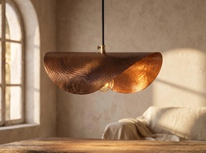 Hot Selling Copper Arch Pendant <b>Light</b> Rustic Style Lighting Fixture Decorative <b>Ceiling</b> Lamp - Product Image 2