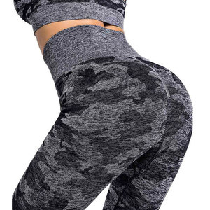 Leggings Deportivos de Cintura Alta para Mujer, Tallas Grandes, con Bolsillo, Estampados, en Oferta - Product Image 4