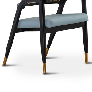 Silla de Comedor Hecha a Mano de Madera de Teca, Diseño Clásico y Elegante, Muebles de Madera Sólida para Comedor, Cafetería, Hotel, Proyecto - Product Image 4
