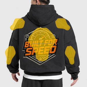 Hoodies de moto les plus vendus, pull à capuche pour moto, entièrement doublé en polaire, fabriqué au Pakistan, hoodies en Kevlar avec protection - Product Image 3