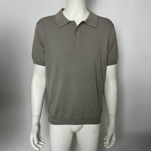 Suéter de Punto Elástico de Alta Calidad para Hombre, Manga Corta, Estampado, Secado Rápido, Informal - Product Image 2