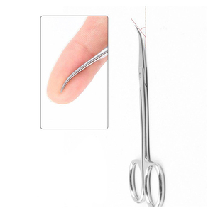 Precision Sharp Stainless Steel Straight Nail <b>Cuticle</b> <b>Scissors</b> Custom Color Professional Manicure Pedicure Pink Color Durable - Product Image 6