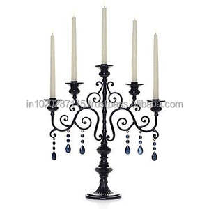 Candelabros de hierro de estilo industrial único para estudios de apartamentos tipo loft o estilo rústico moderno para eventos y lugares - Product Image 1